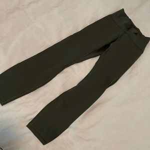 Lululemon olive compression leggings